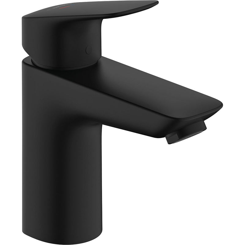 Hansgrohe - Waschtischmischer Logis 100 CoolStart ohne Ablaufgarnitur mattschwarz