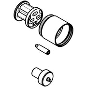Grohe - Verlängerungsset 440353 30mm 1/2'' für Eichelberg Unterputz-Wannenbatterien