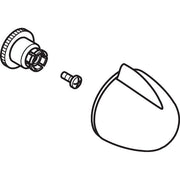 Hansgrohe - Griff Axor Allegroh Novo Unterputzventil edelmatt