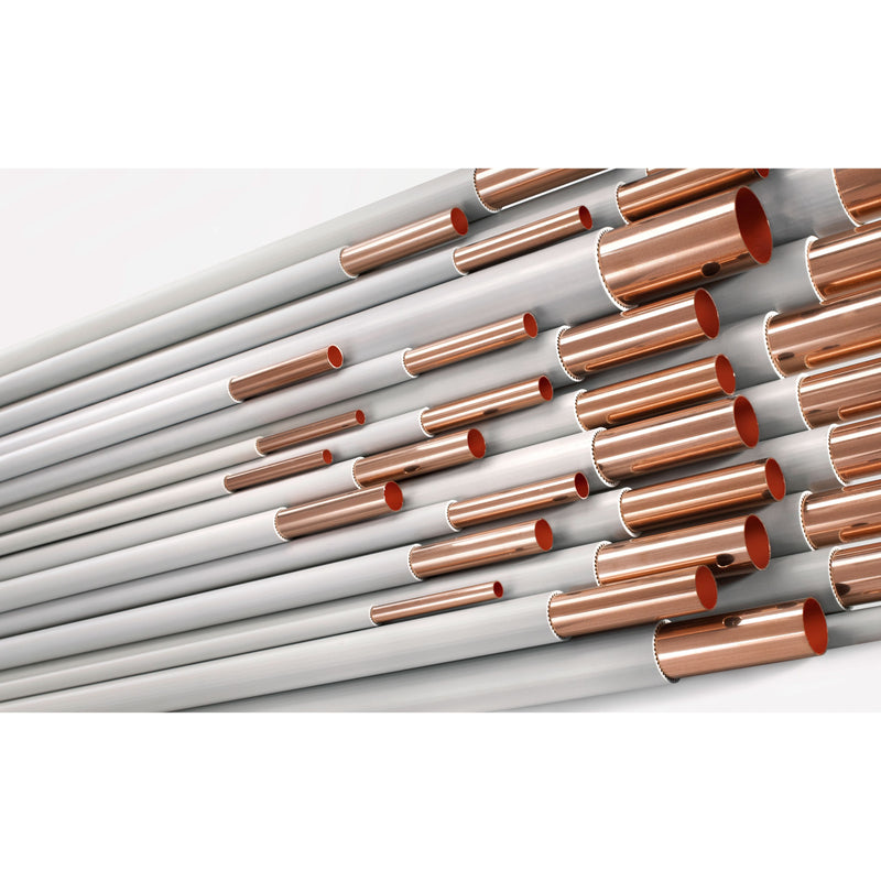 HME Copper - Rohr in Stangen 28x1,0 mm per Meter