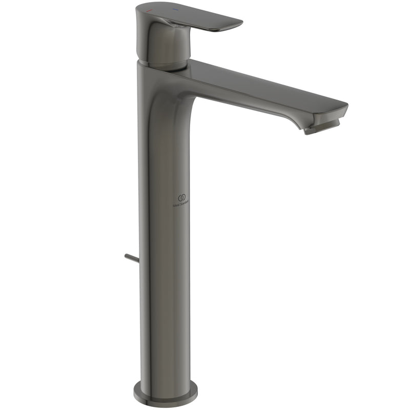 Ideal Standard - WT-Arm. CONNECT AIR, Slim, BlueStart, m.verl.Sockel, m.Ablgarn., Magnetic grey