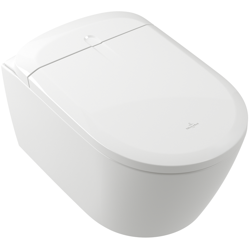 VILLEROY & BOCH - Dusch-WC Supreo ViClean V16EN2 612x 384x423mm Oval Weiß Alpin CeramicPlus