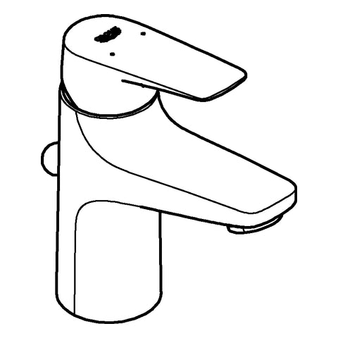 Grohe - EH-Waschtischbatterie BauFlow 23801 S-Size Temperaturbegrenzer chrom
