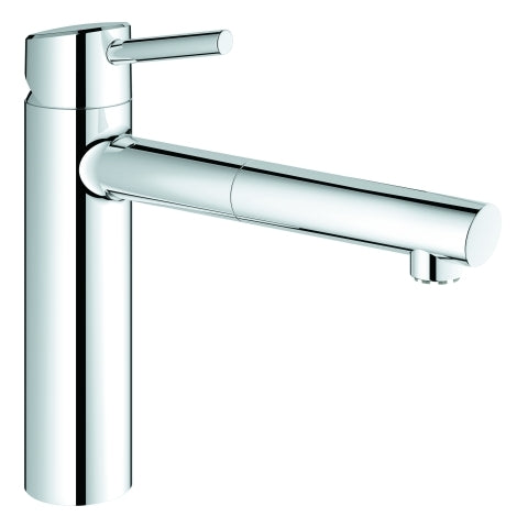 Grohe - Spültisch EHM ND CONCETTO 31214 ausziehbarer Mousseur chrom