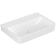 VILLEROY & BOCH - Waschbecken O.novo 650x460mm Eckig ohne Überlauf Weiß Alpin CeramicPlus