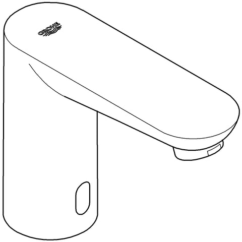 Grohe - IR-Elektronik für WT EUROECO 36271 CE Batterie-Stromversorgung 6 V chrom