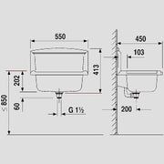 Sanitärtechnik Eisenberg - Sanit�rtechnik Eisenberg Multiset Funktionsbecken 60005 weiß