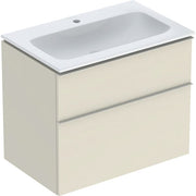 Geberit Vertriebs - iCon Set MWT m. US, 2 Schubl. 75x63x48cm, sandgrau