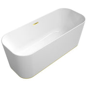 VILLEROY & BOCH - BW FINION Ventil Überlauf Design-Ring Emotion-Funktion Gold White Alpin