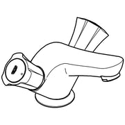 Grohe - Waschtischarmatur COSTA NEU 21390 mit Zugstangen-Ablaufgarnitur chrom