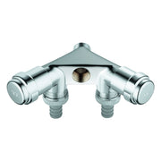Grohe - WAS-Doppelventil Einfach 41020 Design-Gr. DN15 m. RV chrom