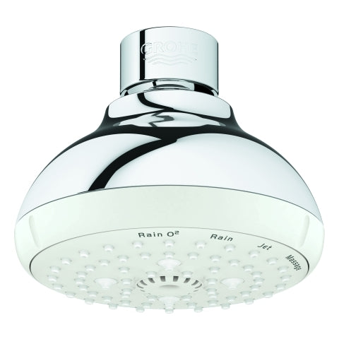 Grohe - Kopfbrause Tempesta 100 27606 4 Strahlarten 9,5 l/min chrom