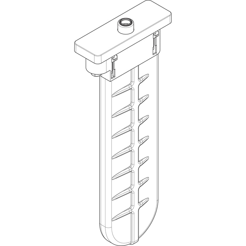 Hansgrohe - Wannenrandset sBox softsquare Axor chrom