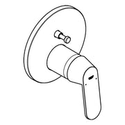 Grohe - EH-Wannenbatterie EUROSMART C 24045 FMS für RAPIDO SmartBox chrom