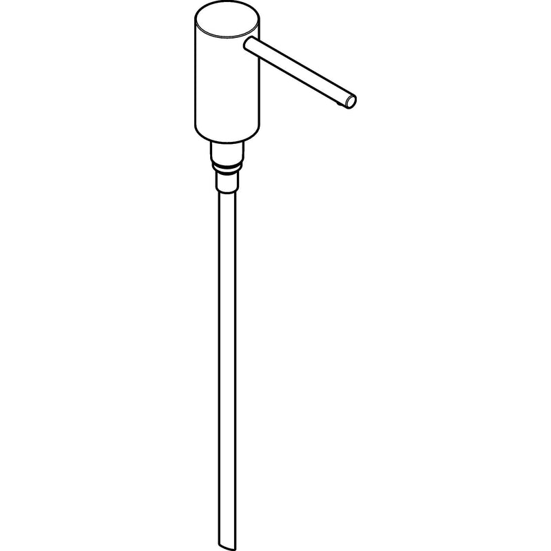 Hansgrohe - Pumpe A51/A71 Spülmittelspender chrom