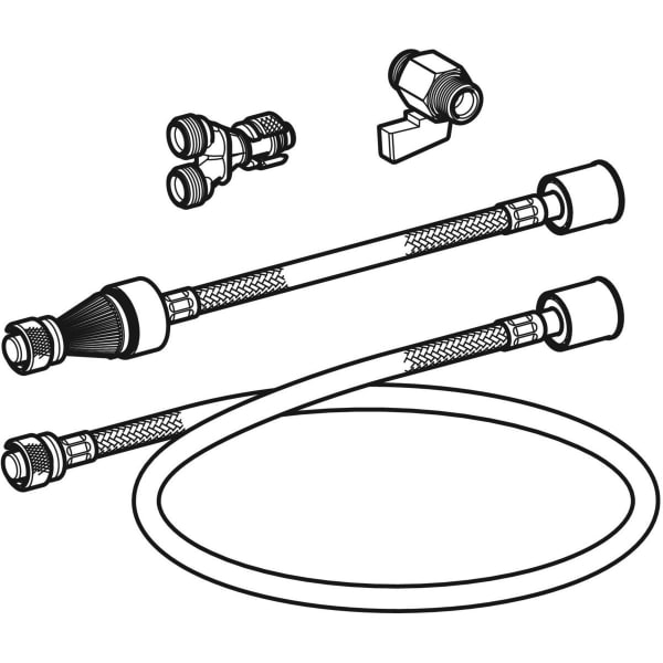 Geberit Vertriebs - Wasseranschlussset zu AquaClean Sela