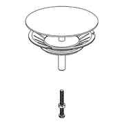 Grohe - Stopfen 42577 für Küchenspüle edelstahl
