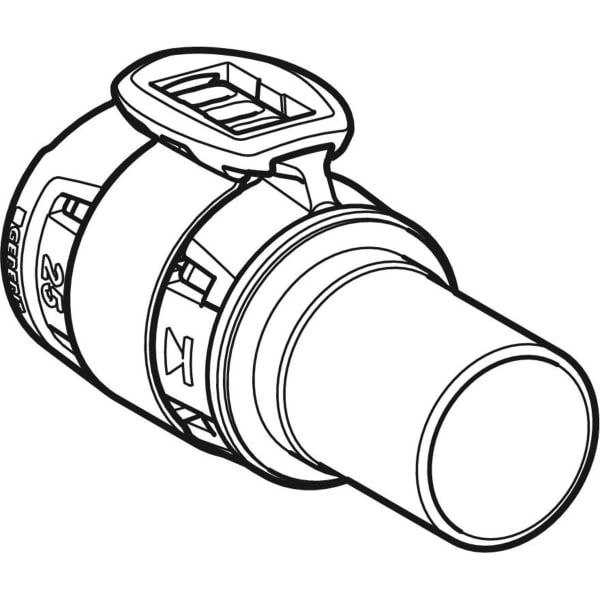 Geberit Vertriebs - FlowFit Übergang auf Mapress m. Einschubende edst. d16-d15
