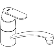 Grohe - Spültisch EHM EUROSMART C 32842 flacher Auslauf chrom