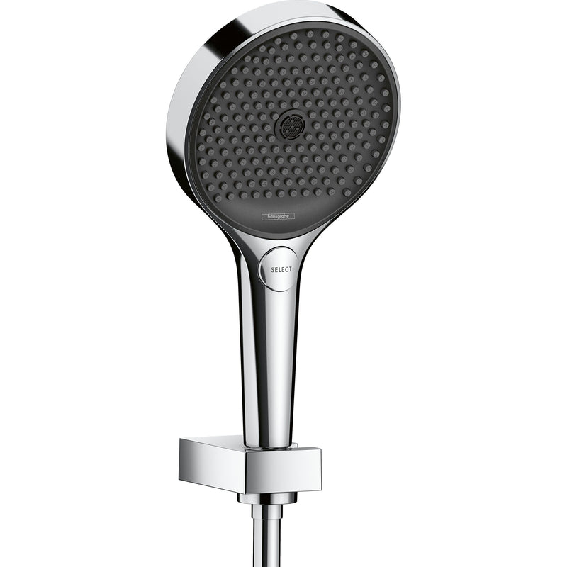 Hansgrohe - Brausenset RAINFINITY 130 3jet Porter chrom mit 1600mm Brauseschlauch