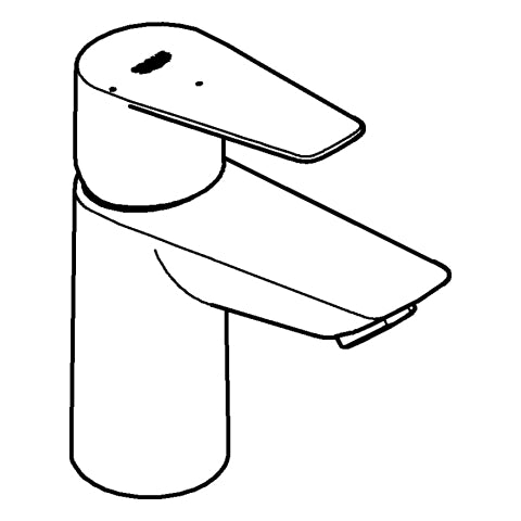 Grohe - EH-Waschtischbatterie BAULOOP 23559_1 S-Size Mittelstellung kalt chrom