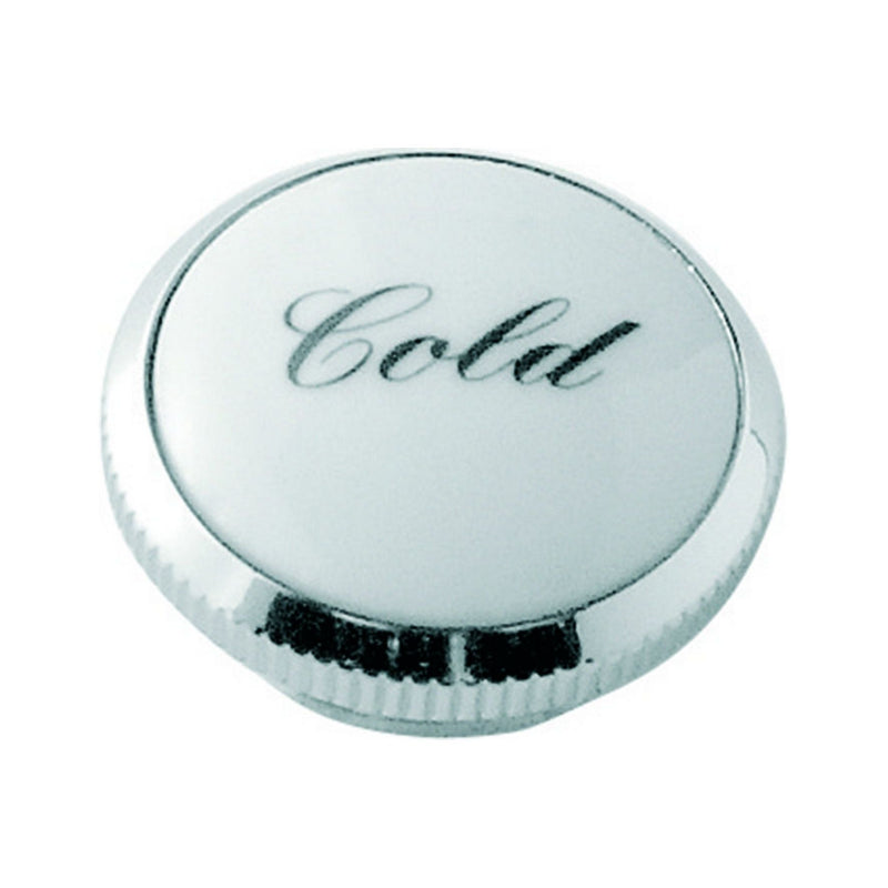 Ideal Standard - Zierkappe Retro-Kreuzmischer 013.291.010.000, Cold, verchromt