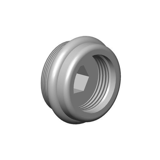 Dornbracht - Nippel Ersatzteile 09240302210 M22 x1 x 18 x 1 platin matt