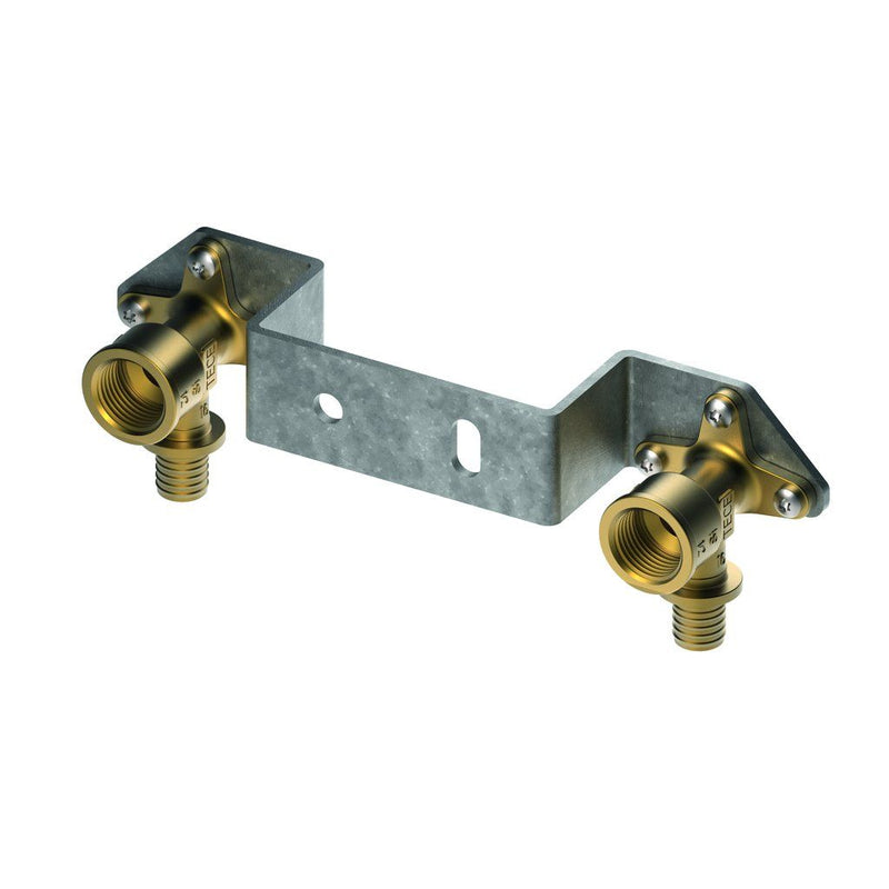 TECE SE - Montageeinheit FLEX m. Wandscheiben 150 mm 16 x Rp1/2, verz. Stahlhalter RG