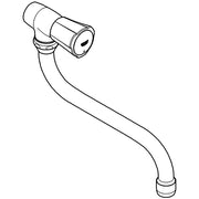 Grohe - Auslaufventil COSTA NEU 30484 Wandmontage Rohrauslauf chrom