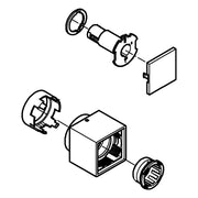 Grohe - Absperrgriff 49092 für Aquadimmer für THM-Fertigmontagesets chrom