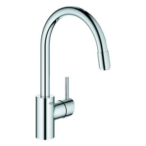 Grohe - EH-SPT-Batterie CONCETTO 32663 h. Ausl. azb. L-Brause GROHE ZERO chrom