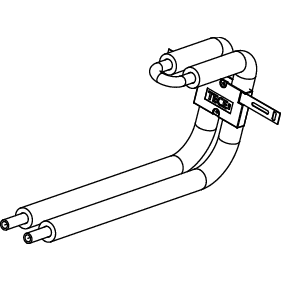 TECE SE - TECEflex HK Montagemodul 16mm, Wandm. für Ventilkompakt-HK, # 714907