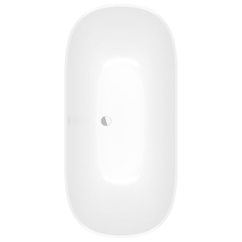 VILLEROY & BOCH - Badewanne Antheus 1550x750x620mm Solo Freistehend Stone White