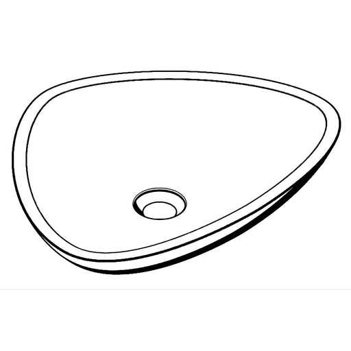 Hansgrohe - Hg Waschschüssel 600mm AXOR MASSAUD 42305000 Mineralguss weiß