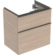 Geberit Vertriebs - iCon Unterschrank f. WT, verk. Ausld. 59,2x61,5x41,6cm, Eiche natur/Gr. Lava