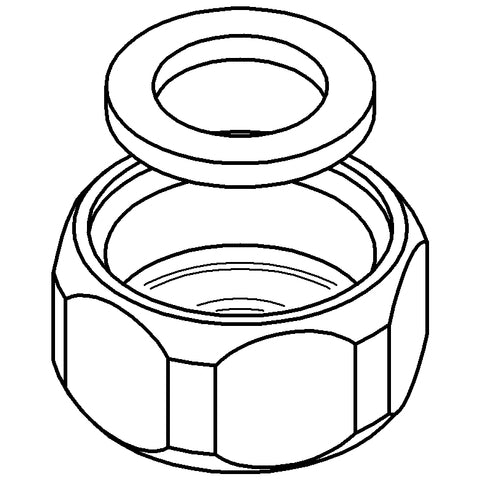 Grohe - Verschraubung 440438 für Eichelberg Standventil