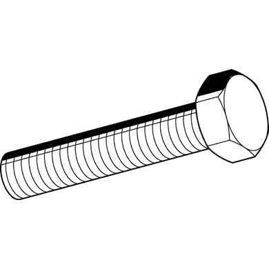Sikla - Sechskantschraube M12x 40mm DIN933 8.8 vz 138671 (VPE:50.) je Stück