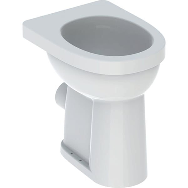 Geberit Vertriebs - Flachspül-WC RENOVA Nr.1 Comfort, 6l bodenst., waagr., H:490mm, weiß, Tect