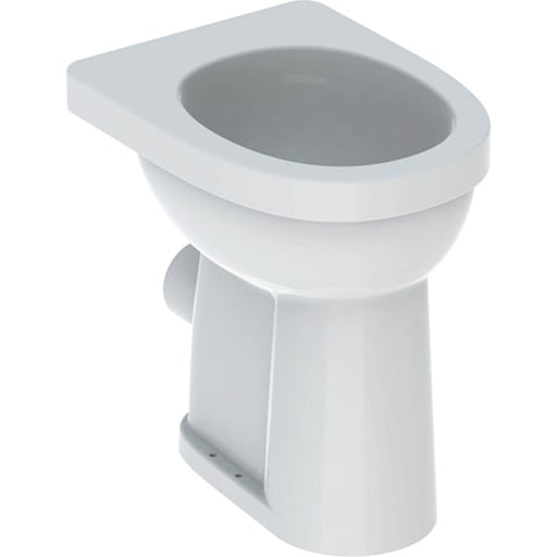 Geberit Vertriebs - Flachspül-WC RENOVA Nr.1 Comfort, 6l bodenst., waagr., H:490mm, weiß, Tect