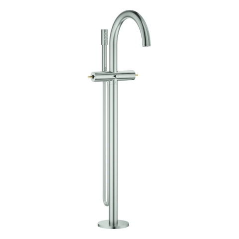 Grohe - Wannenbatterie Atrio Private C. 25227 BM für Hebelgriffe supersteel