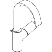 Hansgrohe - Waschtischmischer 210 VIVENIS Schwenkausl.u.Zugst.-Ablaufg.mattschwarz