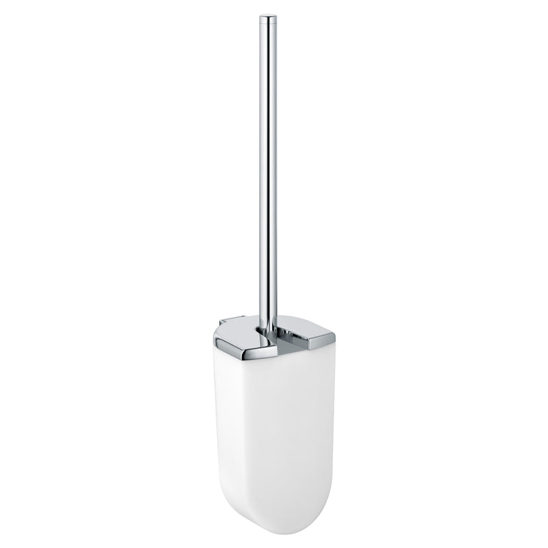 KEUCO - WC-Bürstengarnitur Elegance 11664, mit Opak-Kunststoff-Einsatz, verchromt