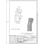 Lorowerk - Bogen 00340.050X DN 50 15 Grad