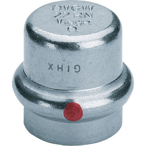 Viega - Verschlusskappe PRESTABO 1156 54mm Stahl verzinkt