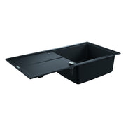 Grohe - Kompositspüle K400 31641 1 Becken 1000x500mm mit ATF re/li granit schwarz