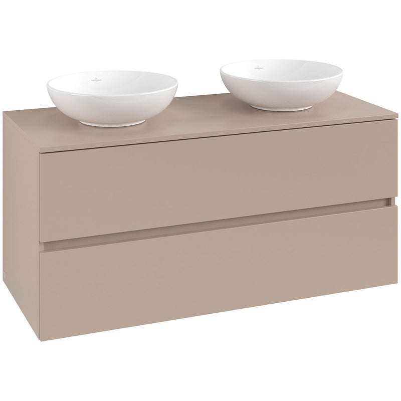 VILLEROY & BOCH - Konsolen-Unterschrank 1200mm f AWT 2 Ausz 2 Aussch oLB C519H0 RR Macciato