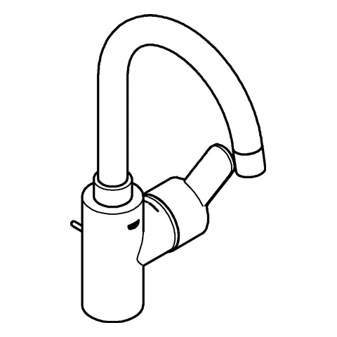 Grohe - EH-Waschtischbatterie EUROSTYLE C 23043 L-Size chrom