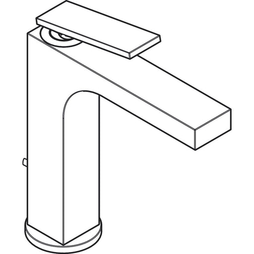 Hansgrohe - Waschtischmischer 160 AXOR Citterio HWB m.Zugst.Hebelgr.Rautenschliff chr