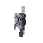Dallmer - Wandeinbau-Waschgeräte-Siphon DN40/DN50, 406 senkrecht