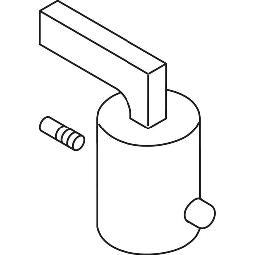 Hansgrohe - Hebelgriff Thermostat Axor Citterio 2-L.Armatur Wannenrand chrom